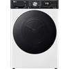 LG RH90V9LVEN Asciugatrice Smart a Carica Frontale 9kg, Serie V9, Classe A+++, Condensazione con Pompa di calore DUAL Inverter, Eco Hybrid, Condensatore autopulente, Allergy Care, Wi-Fi, Bianca