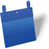 Durable 174907 - Buste con Fascette di Aggancio, 223 x 380 mm (L x H), Confezione da 50 Pezzi, Blu
