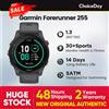Garmin Forerunner 255 Sport Smartwatch 46mm 1.3 ''Schermo a colori 14 giorni Durata della batteria 4GB di RAM NFC Bluetooth Wifi 5ATM Impermeabile - Slate Gray (GPS)
