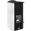 Stufe A Pellet Italia Nizza 22 Kw - 5 Stelle Colore: Bianco