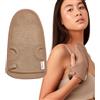 Glov Guanto Esfoliante Corpo in Fibre Bamboo per Massaggio Cellulite Pelle Secca Tono della Effetto Rassodante Imperfezioni Risultati Professionali Spa a Casa, Texture levigante e naturale