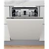Whirlpool WIS 7030 PEF Lavastoviglie da Incasso a Scomparsa Totale 14 Coperti Classe energetica D 11 Programmi 60 cm