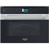 Hotpoint MP 9P6 IX HA Microonde con Grill Tecnologia Multiwaves Dynamic Air Capacita'40 Litri 900 W Crisp Fry Nero