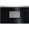 Electrolux MQ818GXE Forno a Microonde da Incasso Combinato Capacita' 17 Litri Potenza 800 Watt Larghezza 60 cm colore Nero