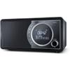 Sharp Dr-450(Bk) Radio Digitale Dab/Dab+ Lcd Monocromatico 6W Bluetooth Chassis In Legno Nero