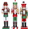 TIMSTOR Schiaccianoci Gingerbread Candy 35 cm in Legno Multicolor
