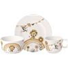 VILLEROY & BOCH Boho Kids Roar Lion Set Pappa Bimbo 3 Pezzi Porcellana