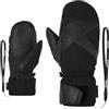Ziener GETTERO-Z - Muffolo da sci da uomo, impermeabile, lana, termoshield, Iron Sky Cord, 8, grigio
