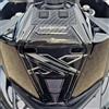 Resin Bike Adesivi Scooter Compatibile con Honda X-ADV 750 2025-2026. Protezioni Console Centrale e Zona Accensione Antigraffio e Antiurto. Adesivi Resinati 3D Made in Italy