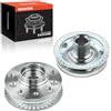 Frankberg 2x Cuscinetti ruota Set di cuscinetti ruota Anteriore sinistra destra Ruota flangiata diametro 125,9 Compatibile con Golf IV Van 1J1 Golf IV Variantee 1J5 A3 8L1 Replace# 1J0407613C
