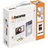 BTicino 364614 - kit video monofamiliare Classe 100X16E - Linea 3000