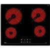 Teka 40239042 Piastra in vetroceramica | Modello TB6415 | 4 Zone Touch Control | 60 cm, 6300 W, Ceramica, Nero