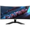 Gigabyte Monitor Led 34'' Gigabyte GS34WQC Wide Quad HD 3440x1440 1ms classe F Nero [UPGBA034XSG3WCQ]