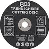 BGS 3286-1 | Disco da taglio | Ø 75 x 1,8 x 9,7 mm