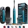 Wagner Stern IntelliBrush Series - Spazzolino elettrico sbiancante con sensore di pressione, 4 modalità di spazzolatura, 3 intensità, 8 testine morbide e una custodia da viaggio di lusso.