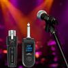 Sistema microfonico trasmettitore e ricevitore audio per mixer audio con