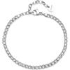 Brosway Bracciale Donna, Bracciale Tennis in Acciaio e Cubic Zirconia | Collezione Desideri - BEI099
