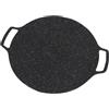 Atyhao Piastra Coreana per Feste Barbecue, Bistecchiera Coreana con Doppio Manico (30cm)