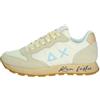 SUN68 Z35105 Sneakers Con Lacci In Tessuto/camoscio Uomo BIANCO PANNA 44