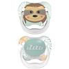 Dr. Brown's Prevenire Succhietti Facce Animali, Multicolore (Rosa), 6-12 Mesi