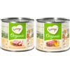 Feringa Bio Menù Kitten 6 x 200 g - Mix: Pollo bio e Vitello bio