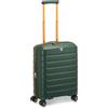 RONCATO B-flying Move Valigia Trolley Cabina dimensioni 55x40x20 cm, espandibile con zip e con sistema di chiusura TSA - Verde Foresta