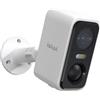 Isiwi Flip Telecamera Wireless a Batteria 3MP Esterno Visione nottura a colori Videocamera Sorveglianza Rilevamento umano Audio Bidirezionale IP65 MicroSD Batteria Intercambiabile 5200mAh ISW-BBTR-3M