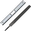 TopHomer Kit universale per motosega con misuratore di profondità e lima piatta, strumento universale per affilare le scanalature della motosega per tagliare la lavorazione del legno da giardino