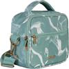 MILAN® Borsa termica porta alimenti (3,5 L) con 3 contenitori, serie Lava, verde