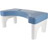 OATIPHO sgabello da bagno sgabello vasino sedersi toilette rotonda sgabello a gradino del gabinetto sgabelli sgabello pieghevole sgabello da toilette tozzo sgabello per WC tozzo pp Blu