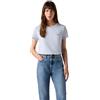 Levi's The Perfect Tee, T-Shirt Donna, Poster Logo Peach Puree, S