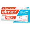 COLGATE-PALMOLIVE COMMERC.Srl Elmex Dentifricio Protezione Carie con Fluoruro Amminico, 2 x 75ml