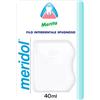 COLGATE-PALMOLIVE COMMERC.Srl Meridol Filo Interdentale Spugnoso Cerato Delicato Gusto Menta Fresca, 40mt