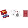Dal Negro Gadget - Masenghini: Carte Da Gioco Poker Cavallino Oro Plastica Rosso - Dal Neg