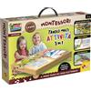 Lisciani Gadget - Lisciani: Montessori Legno Tavolo Multi Attivita' - Lisciani