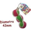 Teorema Gadget - Teorema: Teo's - Palline Racchettoni 3 Pz In Rete Rete - Teorema