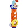 Ecoiffier Gadget - Ecoiffier: Set Trolley Golf, 2 Mazze 3 Palline - Ecoiffier
