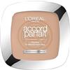L'Oreal Paris L'Oréal Paris Cipria Uniformante e Fissante, Per Tutti i Tipi di Pelle, Pelle Setosa e Risultato Naturale, Arricchita con Pigmenti Minerali e Acido Ialuronico, Accord Parfait, 4N Neutro