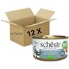 SCHESIR Offerta multipack Schesir cat complements tonnetto con nasello in jelly 70gr x 12 pz