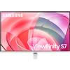 Samsung Monitor 32" 4K Ultra HD LCD Bianco con HDR e tecnologia flicker-free