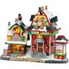 LEMAX Teddy Bear Factory Lemax con Luci - Edificio Natalizio