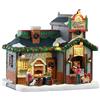 LEMAX The Christmas Café Lemax Illuminato - Edificio Natalizio