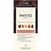 Phyto COLOR KIT PHYTOCOLOR 6,66 CASTANO INTENSO ROSSO CILIEGIA 1 LATTE RIVELATORE 50 ML + 1 CREMA COLORANTE 50 ML + 1 MASCHERA PROLUNGA COLORE 10 ML + 1 PAIO DI GUANTI