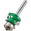 Trend CraftPro Fresa per bordi arrotondati, gambo 1/4 pollice, diametro di taglio 26mm e lunghezza di taglio 16mm, raggio 4.8mm, metallo duro (TCT), C130X1/4TC
