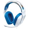 Logitech Cuffie gaming a filo con microfono Logitech G335 - Bianco - refurbished