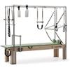 MOOMA Lettino Reformer Cadillac Mooma in Legno e Acciaio - Pilates Professionale Completo