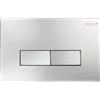 Pucciplast Pucci Eco Rinnova 28x18 placca di comando Cromo Lucido | 80179582