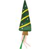 TIAKI Gioco per gatti TIAKI Albero di Natale con nastri - L 42 x P 10 x H 5 cm