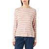 ONLY Onlcody L/S Back Tie Top CS Jrs Maglietta a Maniche Lunghe, Misty Rose/Stripes:lgm, S Donna