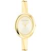 Calvin Klein Orologio Con Movimento Al Quarzo A Due Lancette da Donna Collezione TWISTED BEZEL con Bracciale Rigido in Acciaio Inossidabile di Colore Dorato - 25100056, Gold